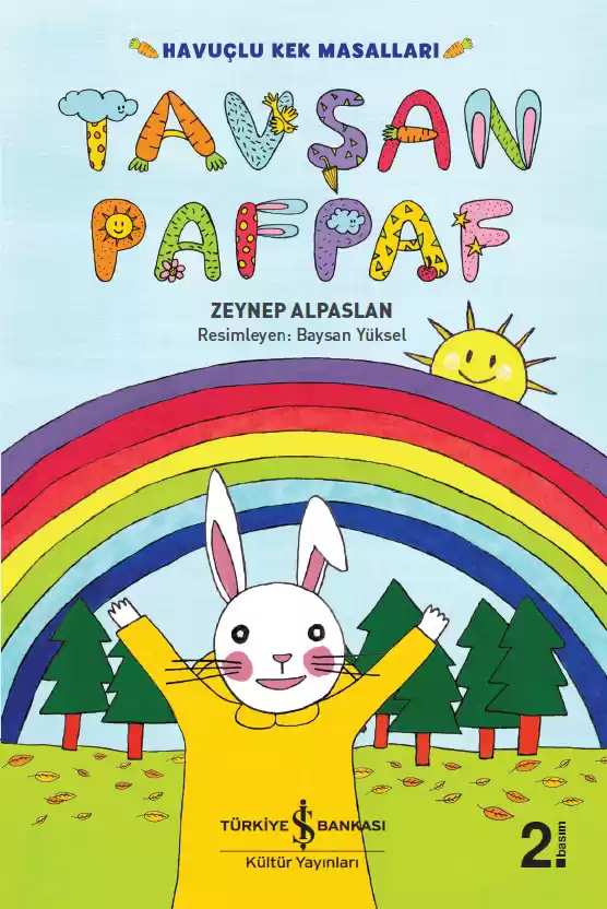 Tavşan Pafpaf – Havuçlu Kek Masalları kapağı