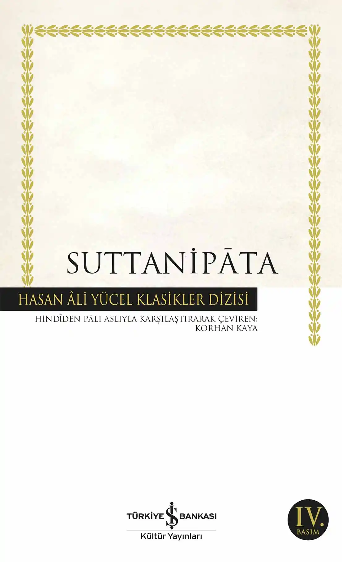 Suttanipāta kapağı