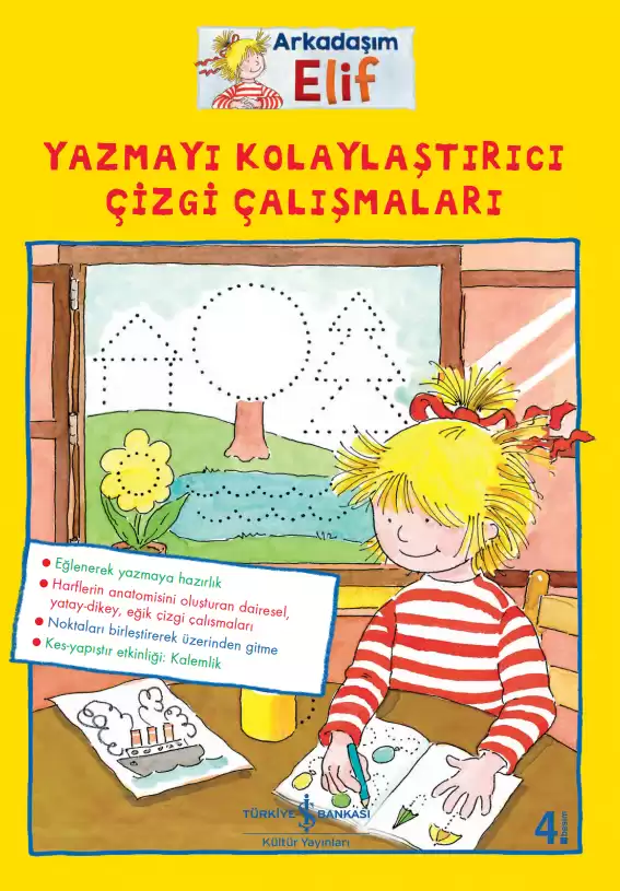 Arkadaşım Elif – Yazmayı Kolaylaştırıcı Çizgi Çalışmaları kapağı