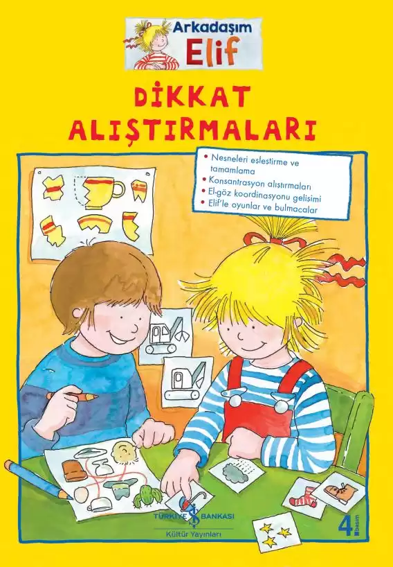 Arkadaşım Elif – Dikkat Alıştırmaları kapağı