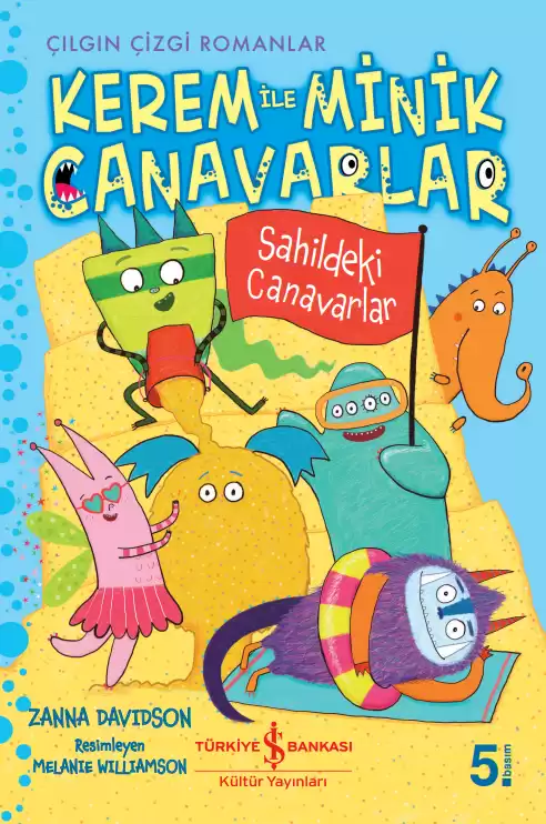Kerem ile Minik Canavarlar – Sahildeki Canavarlar kapağı