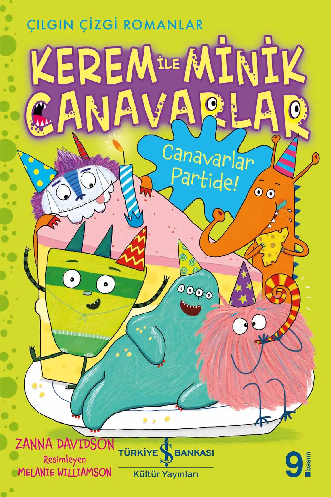 Kerem ile Minik Canavarlar – Canavarlar Partide! kapağı
