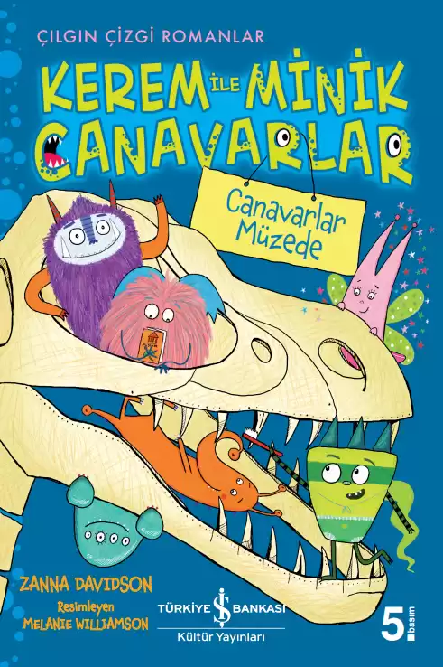 Kerem ile Minik Canavarlar – Canavarlar Müzede kapağı