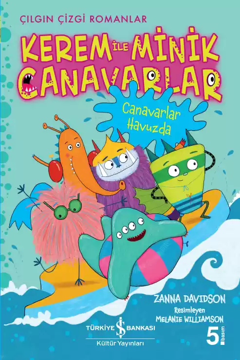 Kerem ile Minik Canavarlar – Canavarlar Havuzda kapağı