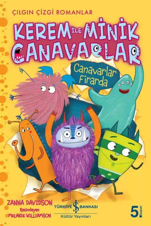 Kerem ile Minik Canavarlar – Canavarlar Firarda kapağı