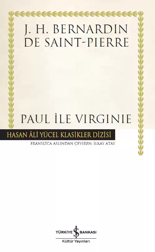 Paul ile Virginie – Ciltli kapağı