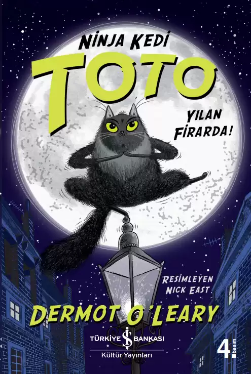 Ninja Kedi Toto – Yılan Firarda! kapağı