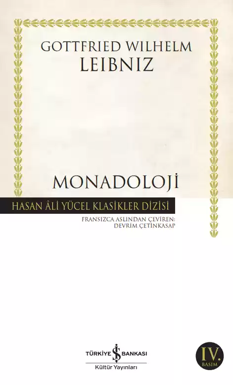 Monadoloji kapağı