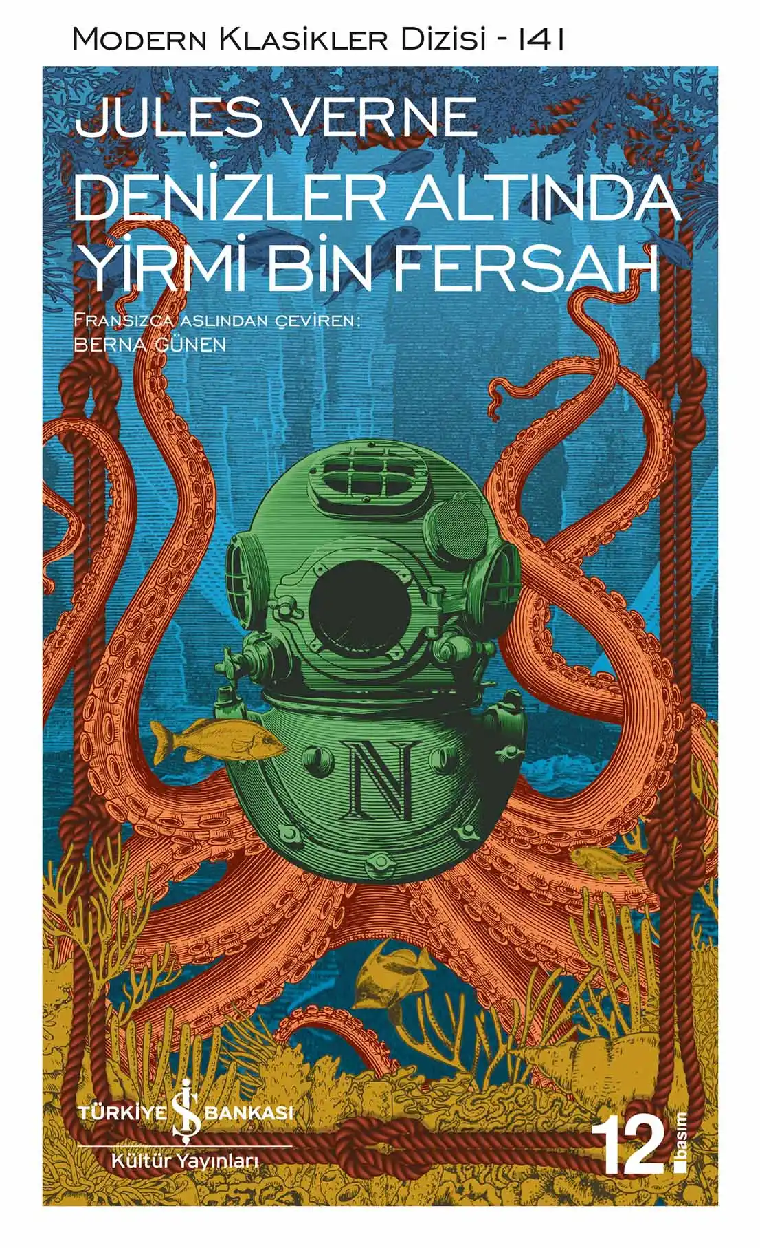 Denizler Altında Yirmi Bin Fersah kapağı