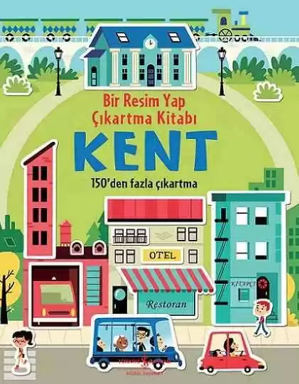 Bir Resim Yap Çıkartma Kitabı – Kent kapağı