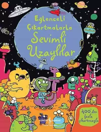 Eğlenceli Çıkartmalarla Sevimli Uzaylılar kapağı