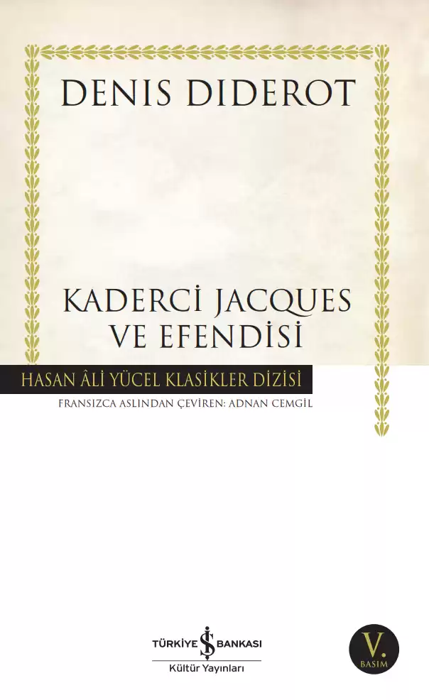 Kaderci Jacques ve Efendisi kapağı
