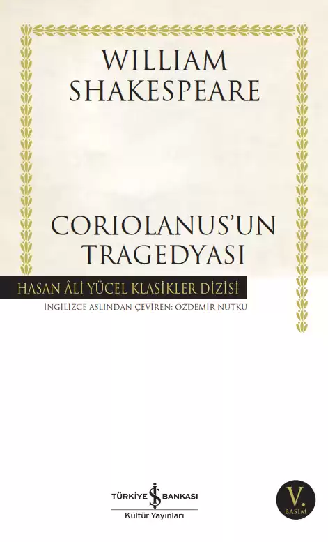 Coriolanus’un Tragedyası kapağı