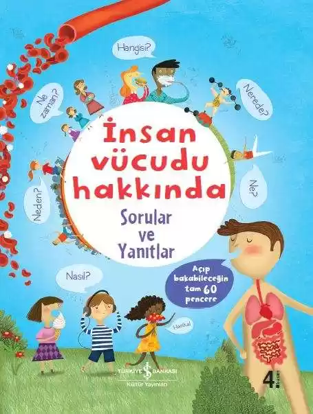 İnsan Vücudu Hakkında Sorular ve Yanıtlar – Harika Bilim Serisi kapağı