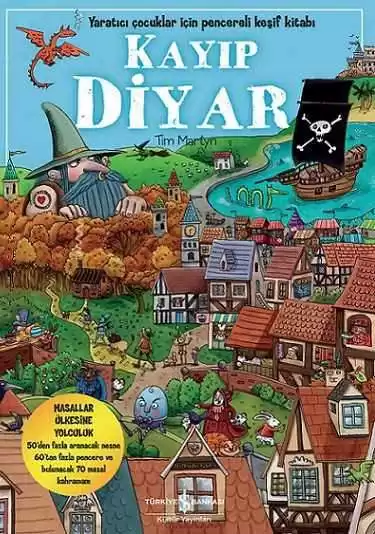 Kayıp Diyar – Yaratıcı Çocuklar için Pencereli Keşif Kitabı kapağı