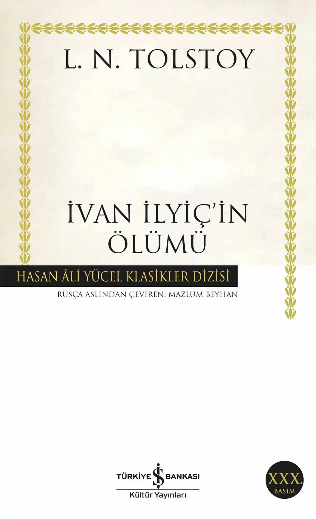 İvan İlyiç’in Ölümü kapağı