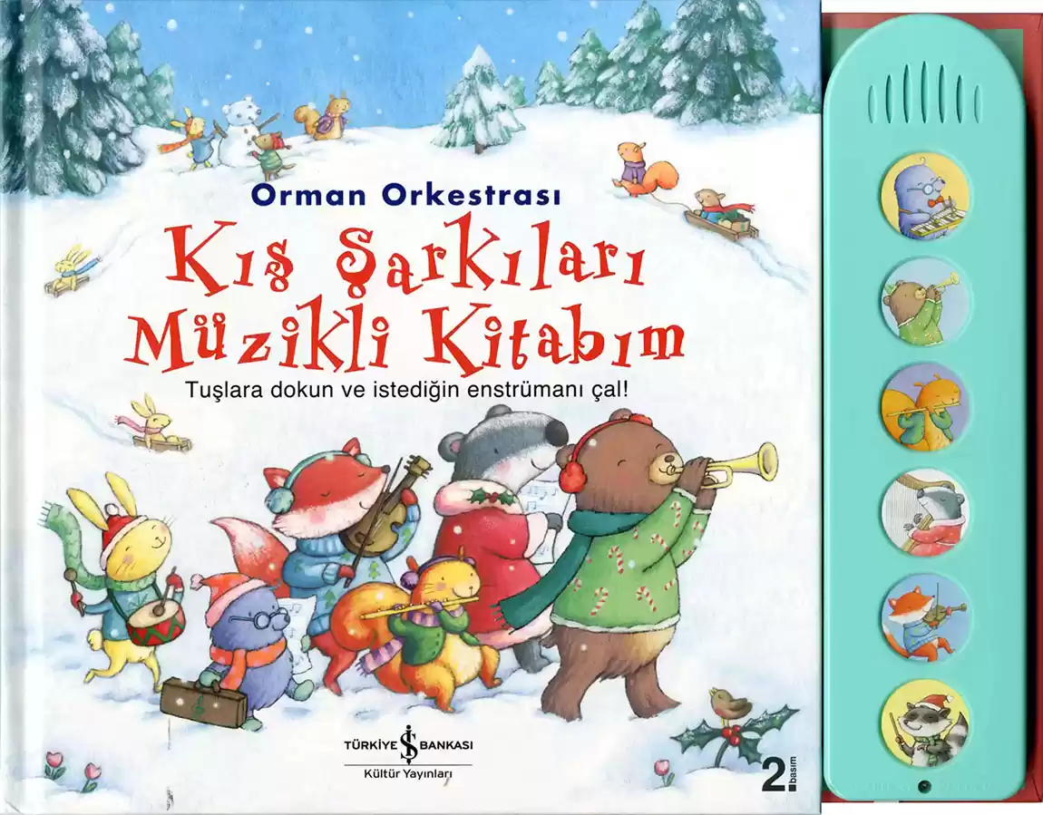 Orman Orkestrası – Kış Şarkıları Müzikli Kitabım kapağı