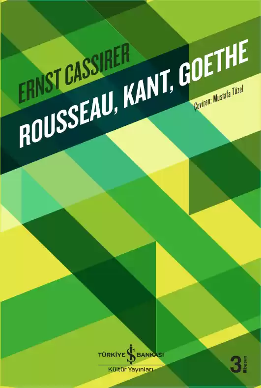 Rousseau, Kant, Goethe kapağı