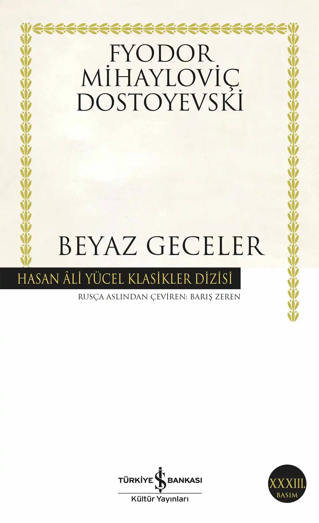 Beyaz Geceler kapağı