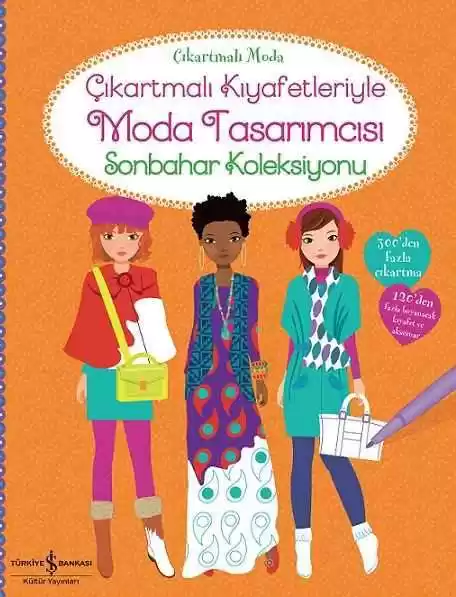 Çıkartmalı Kıyafetleriyle Moda Tasarımcısı Sonbahar Koleksiyonu kapağı