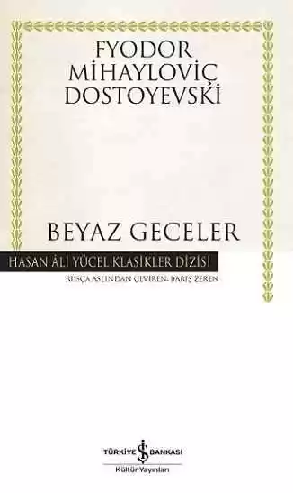 Beyaz Geceler – Ciltli kapağı