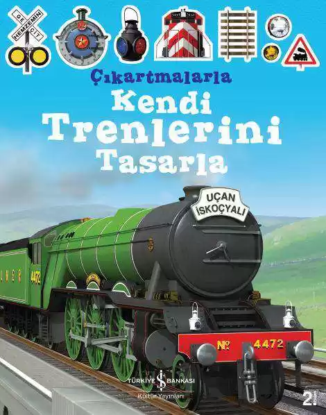 Çıkartmalarla Kendi Trenlerini Tasarla kapağı