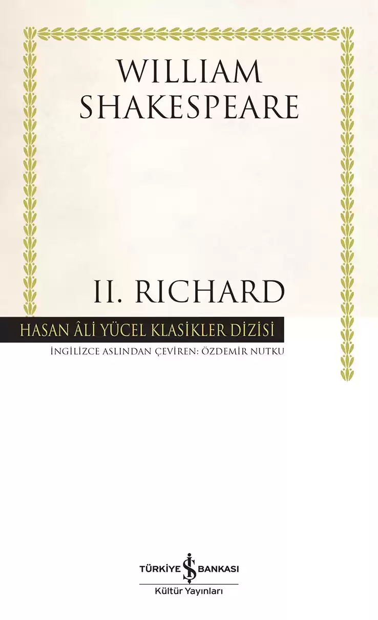 II. Richard Ciltli kapağı