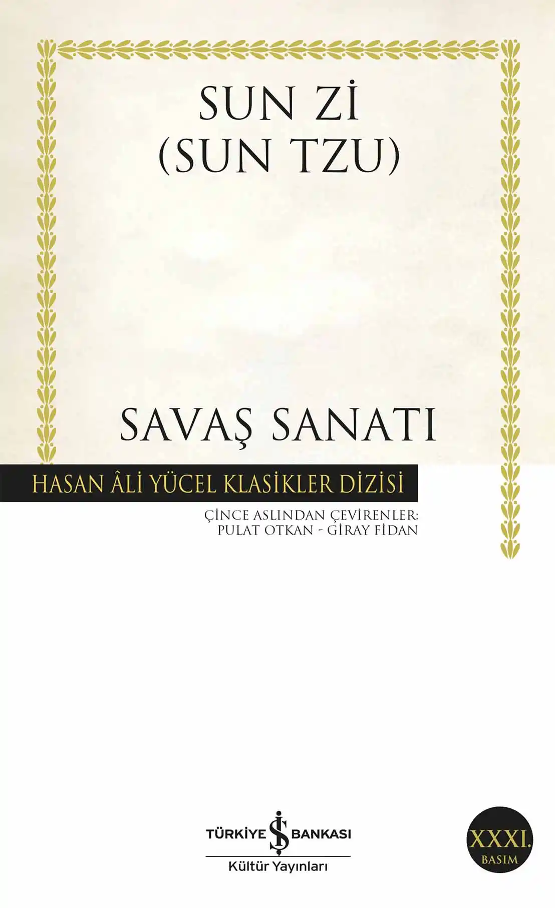Savaş Sanatı kapağı