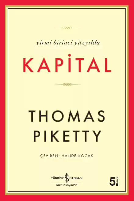 Yirmi Birinci Yüzyılda Kapital Ciltli kapağı