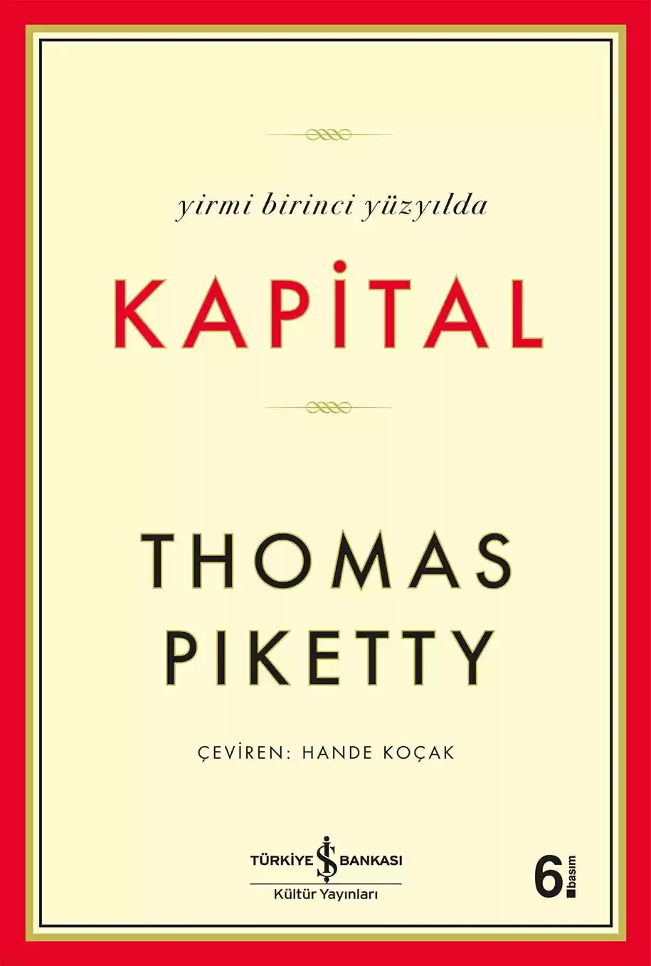 Yirmi Birinci Yüzyılda Kapital kapağı
