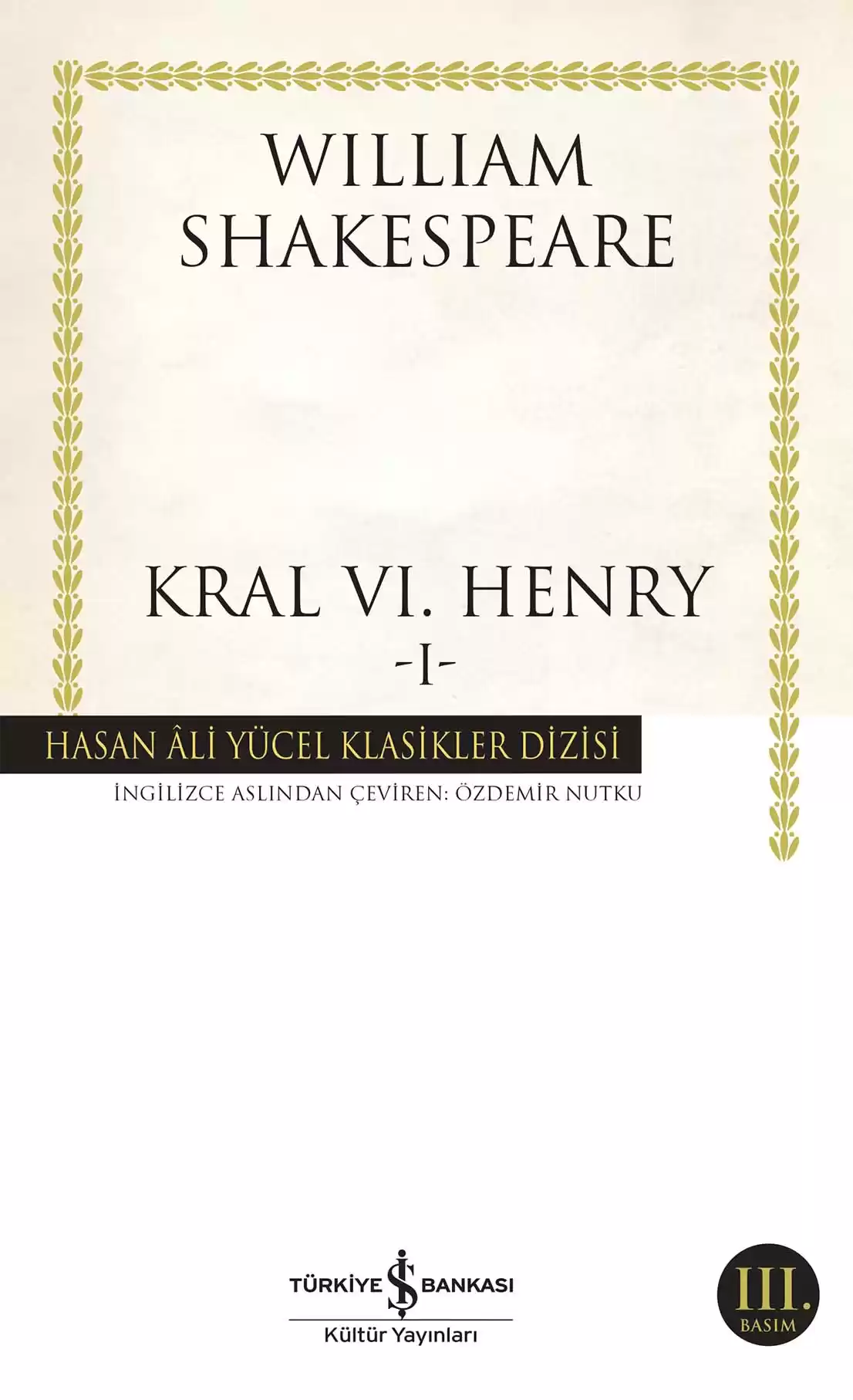 Kral VI. Henry -I- kapağı