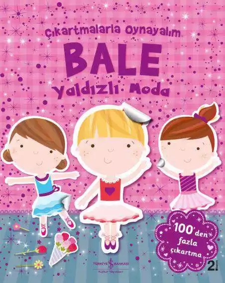 Çıkartmalarla Oynayalım Bale Yaldızlı Moda kapağı