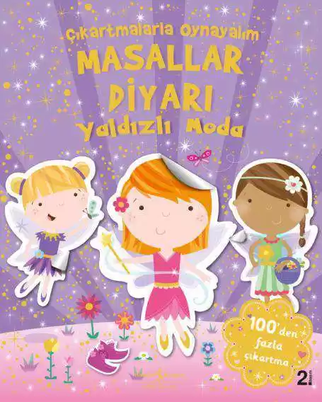 Çıkartmalarla Oynayalım Masallar Diyarı Yaldızlı Moda kapağı