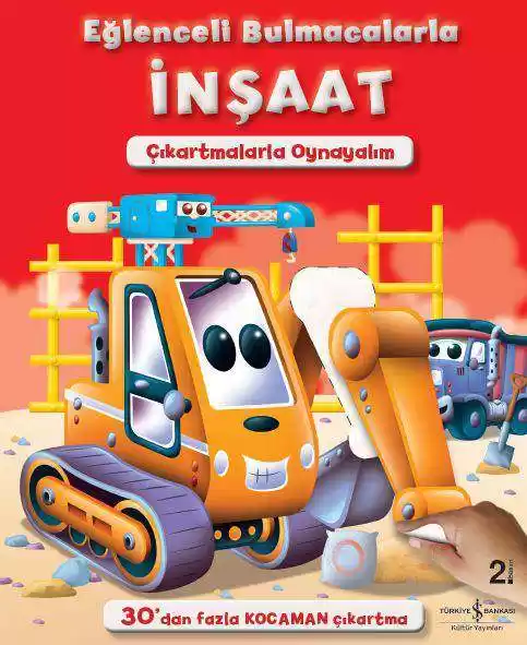 Eğlenceli Bulmacalarla İnşaat kapağı