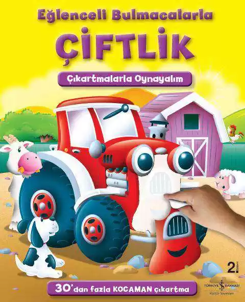 Eğlenceli Bulmacalarla Çiftlik kapağı