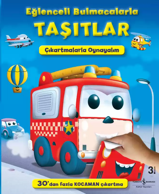 Eğlenceli Bulmacalarla Taşıtlar kapağı