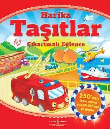 Harika Taşıtlar Çıkartmalı Eğlence kapağı