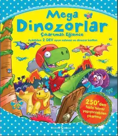 Mega Dinozorlar Çıkartmalı Eğlence kapağı