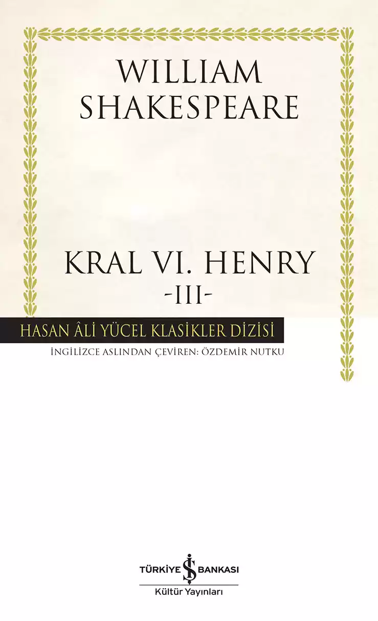 Kral VI. Henry – III – Ciltli kapağı