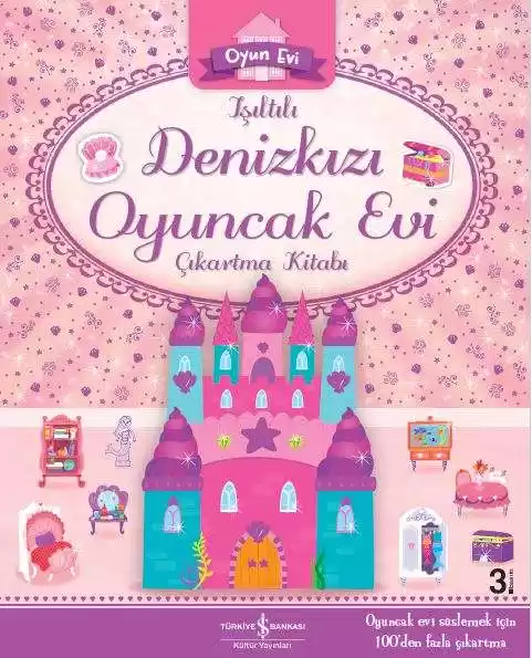 Işıltılı Denizkızı Oyuncak Evi Çıkartma Kitabı kapağı