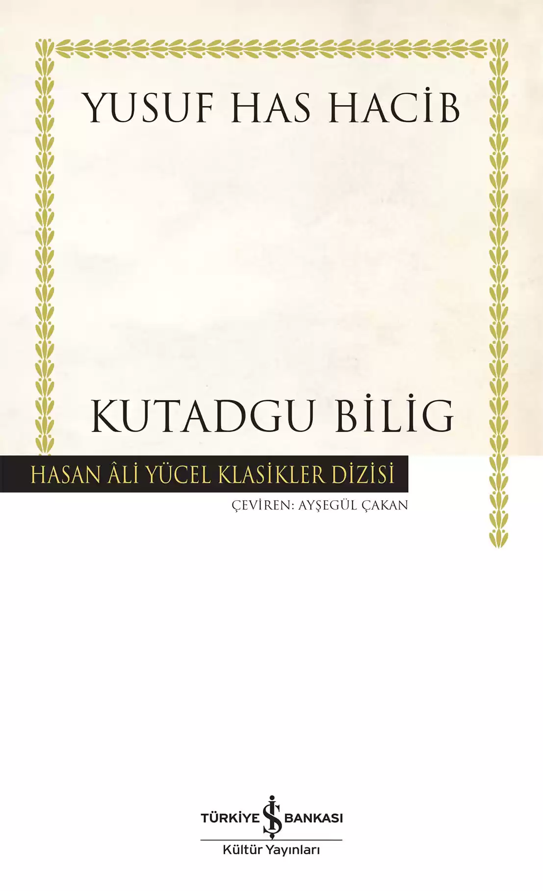 Kutadgu Bilig – Ciltli kapağı