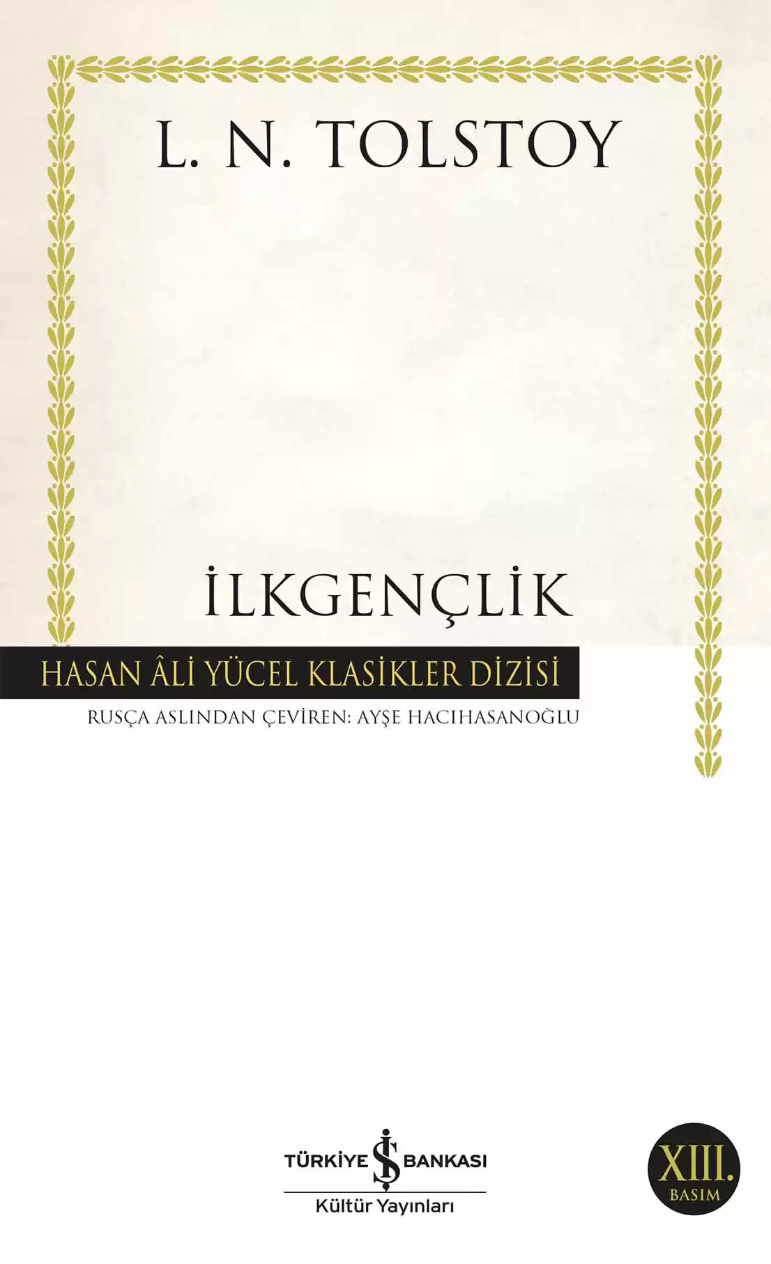 İlkgençlik kapağı