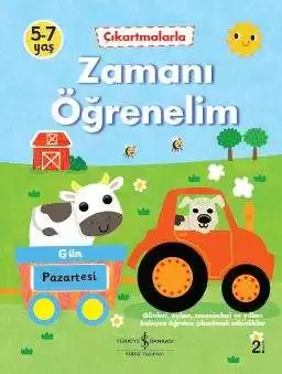 Çıkartmalarla Zamanı Öğrenelim kapağı