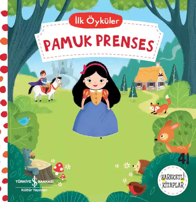 Hareketli Pamuk Prenses kapağı