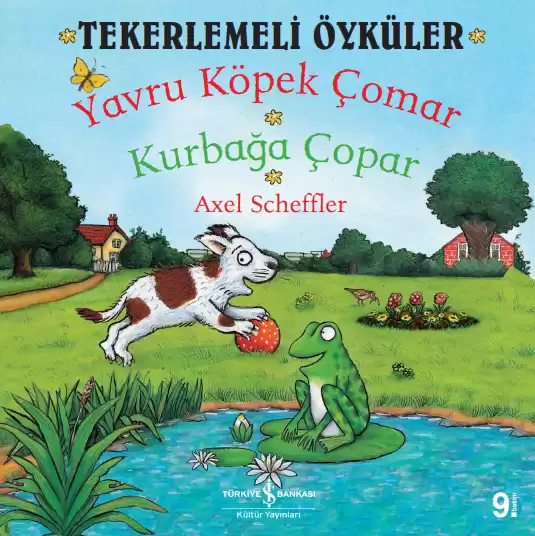 Yavru Köpek Çomar Kurbağa Çopar kapağı