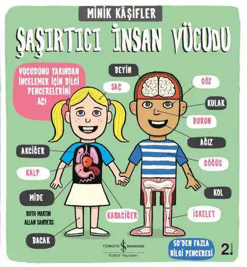Minik Kâşifler Şaşırtıcı İnsan Vücudu kapağı
