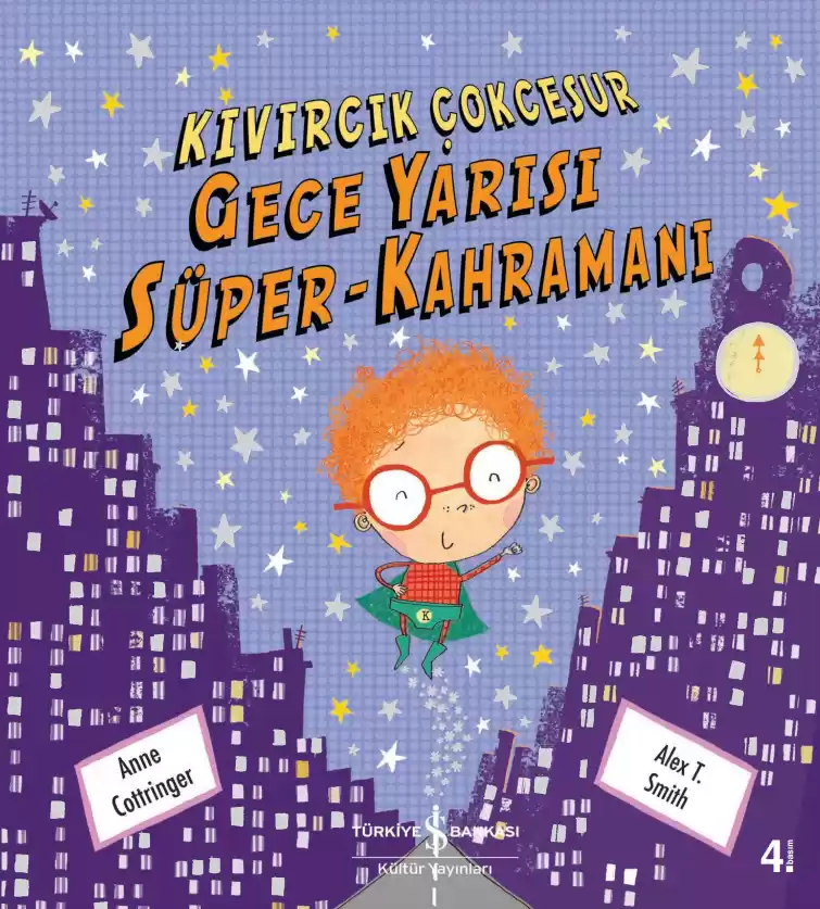 Kıvırcık Çokcesur Gece Yarısı Süper-Kahramanı kapağı