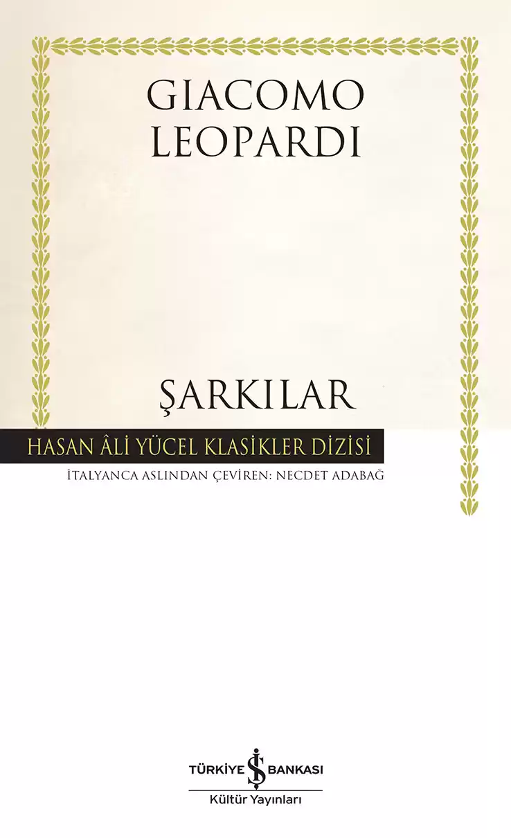 Şarkılar kapağı