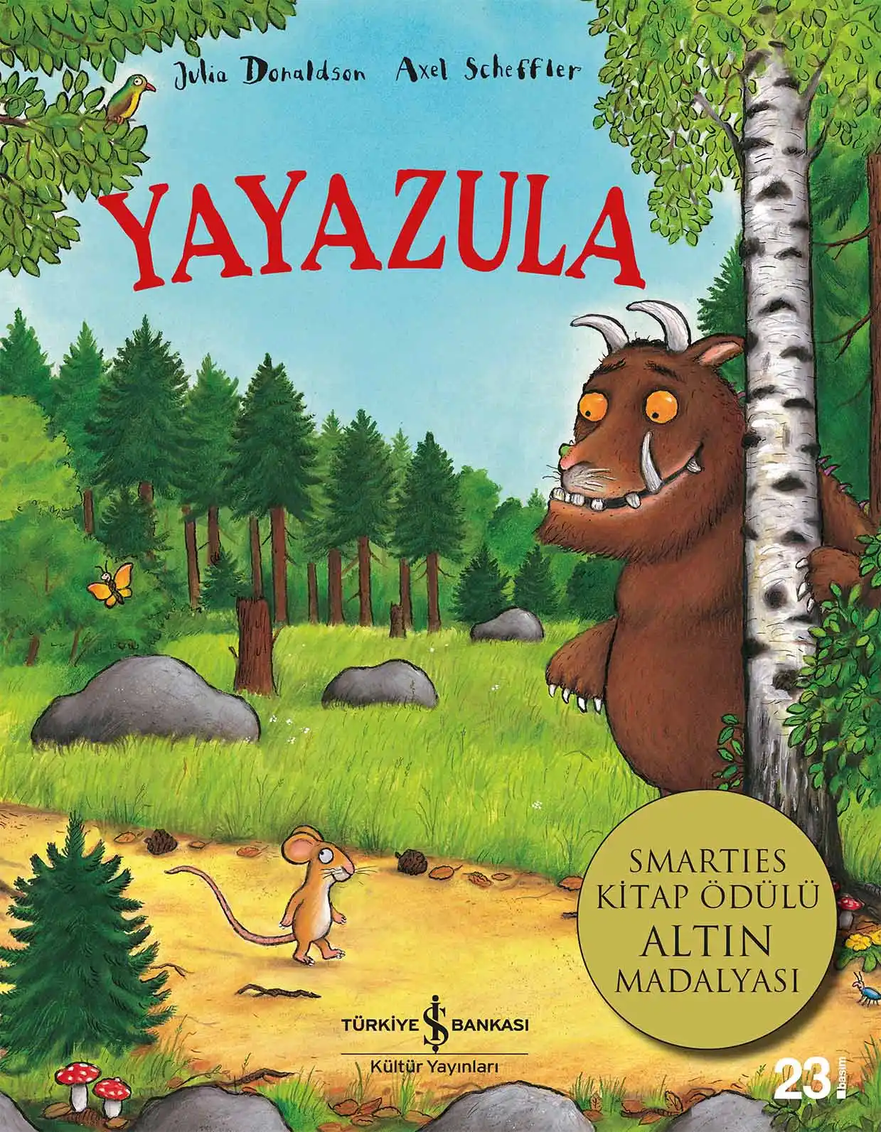 Yayazula (The Gruffalo) kapağı