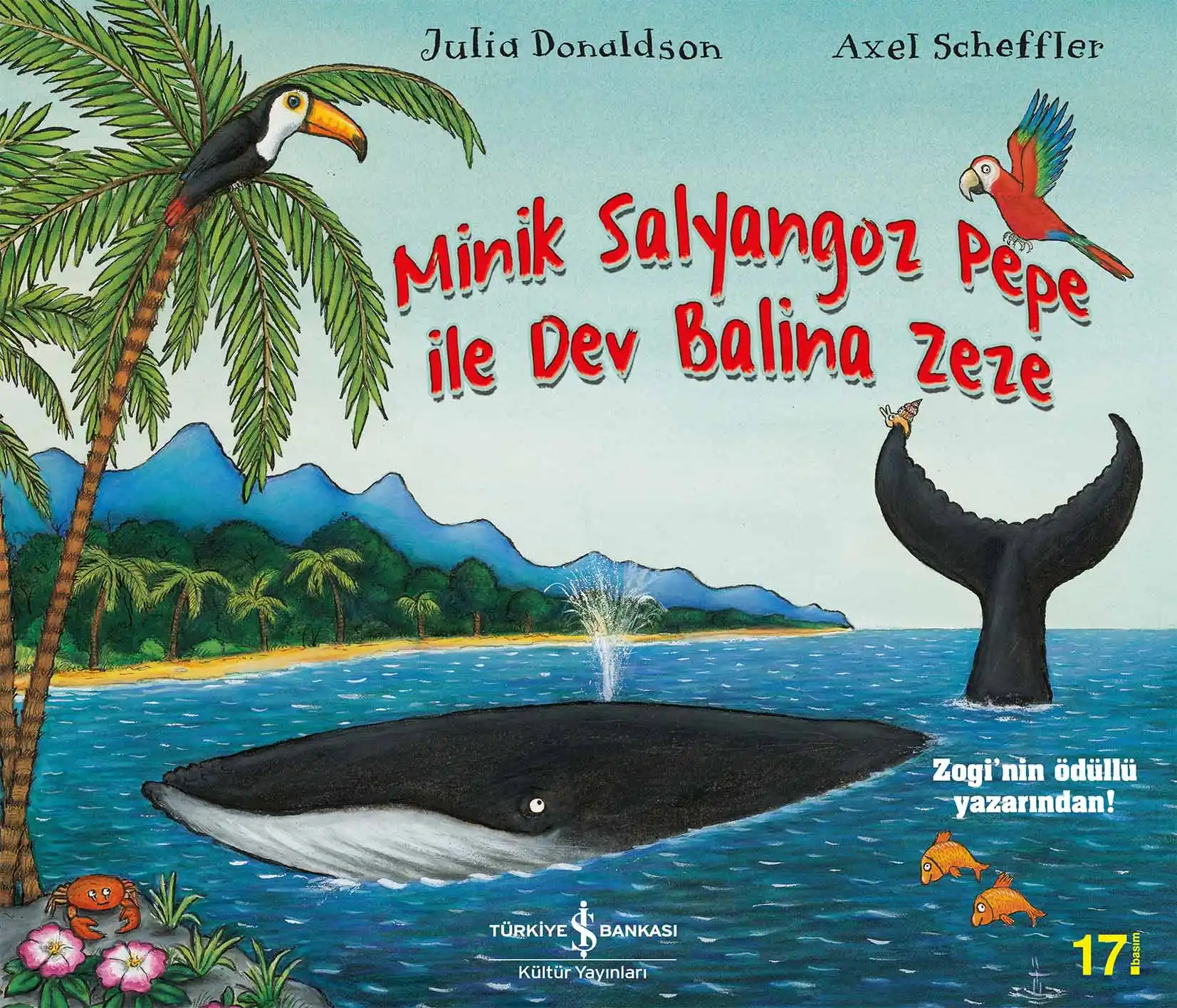 Minik Salyangoz Pepe ile Dev Balina Zeze kapağı